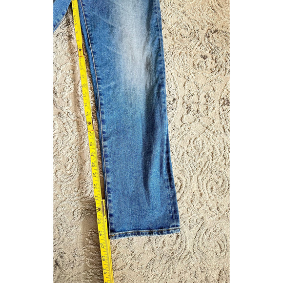 AG - ED Women's The Isabelle High-Rise Straight Crop Jeans Sz30 - Picture 3 of 10